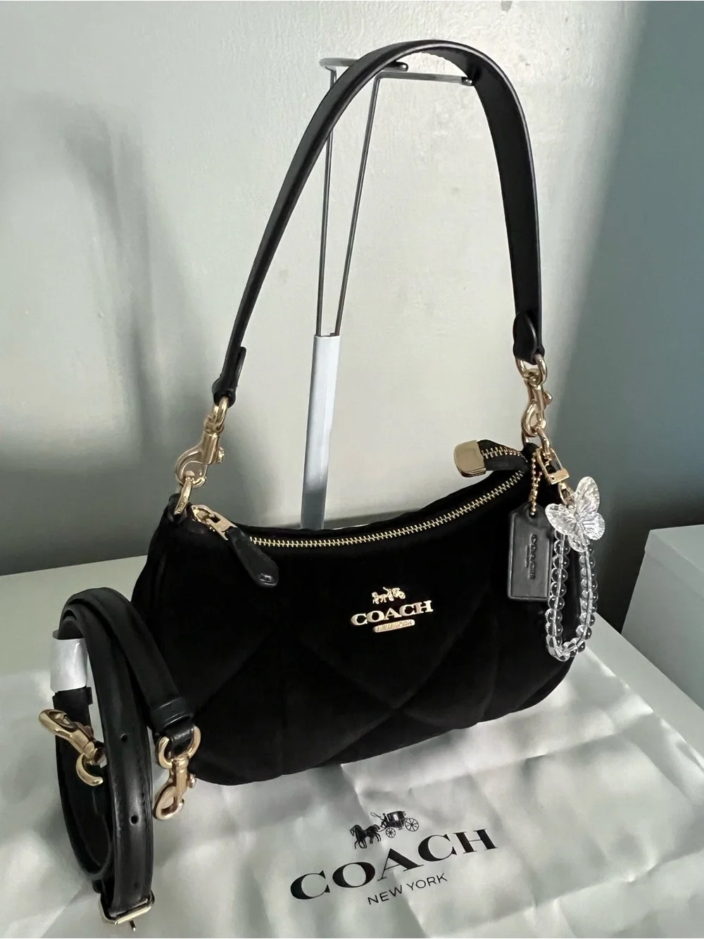 Coach Teri Shoulder Bag With Quilting